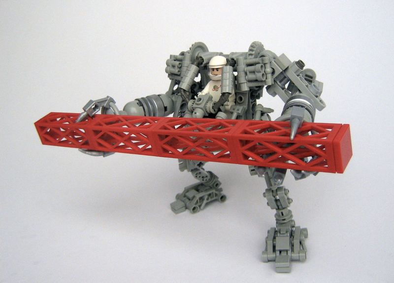 Illustration for article titled El próximo kit comercial de Lego será este brutal exoesqueleto robot